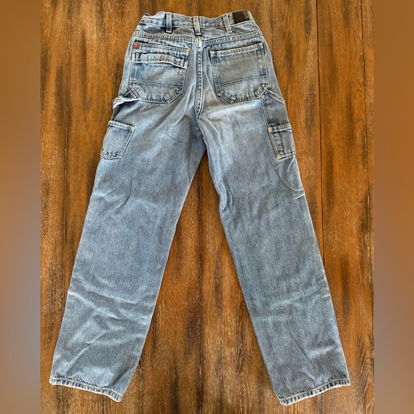BDG Urban Outfitters Women’s High Rise Carpenter Blue Jeans Size 26 - Picture 4 of 13